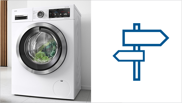 Washing machine product finder